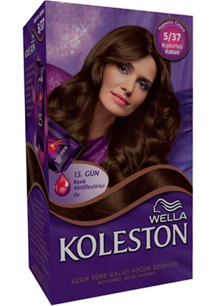 Wella Koleston Koleston Set Saç Boyası 5.37 Kışkırtıcı Kahve