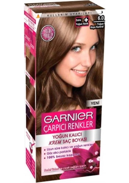 Color Naturals 6.0 Yoğun Koyu Kumral Saç Boyası