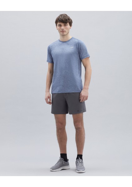 Seamless M Crew Neck T-Shirt Lacivert Erkek T-Shirt S221507-410