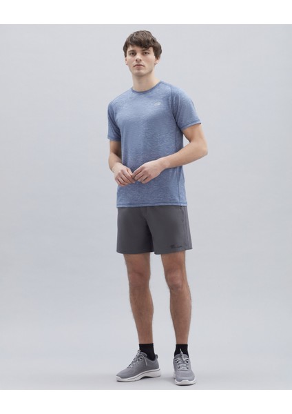 Seamless M Crew Neck T-Shirt Lacivert Erkek T-Shirt S221507-410 fiyatları