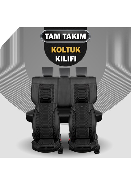 Royal Model Tam Takım Ortopedik Tasarım Koltuk Kılıfı