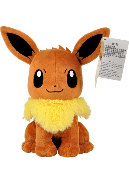 26CM Pokemon Go Peluş Oyuncak Hayvanlar - Açık Kahverengi (Yurt Dışından)