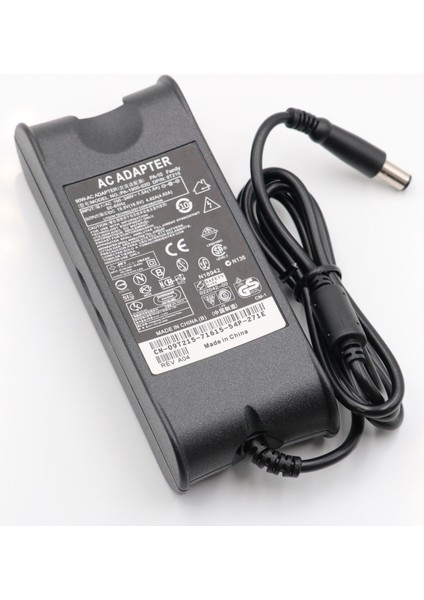 Dell Inspiron 15R (N5010) 15R (N5110) Laptop Adaptör Şarj Aleti 19.5 Volt 4.62 Amper 19,5V 4,62A Iğne Uçlu
