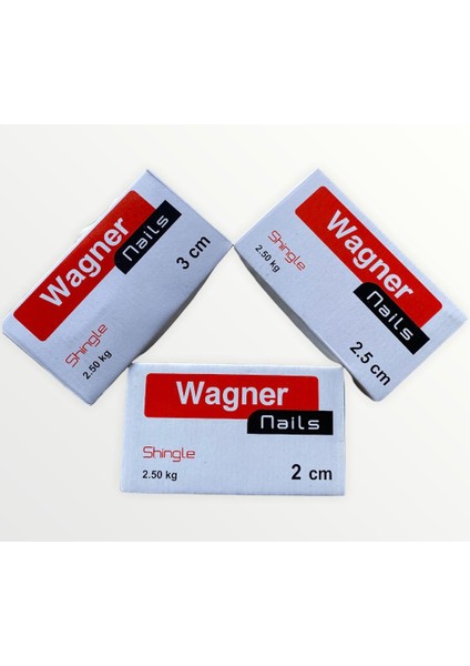 Wagner Shingle [şıngıl] Çivisi 3cm Kutu 2.5kg