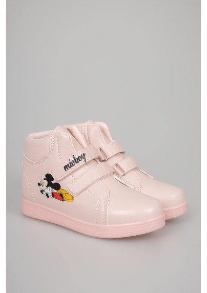 Baskılı Pudra Cırtlı Bot