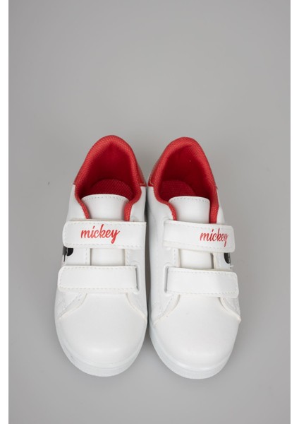 Baskılı Beyaz Garnisi Kırmızı Çocuk Ayakkabı fırsatları