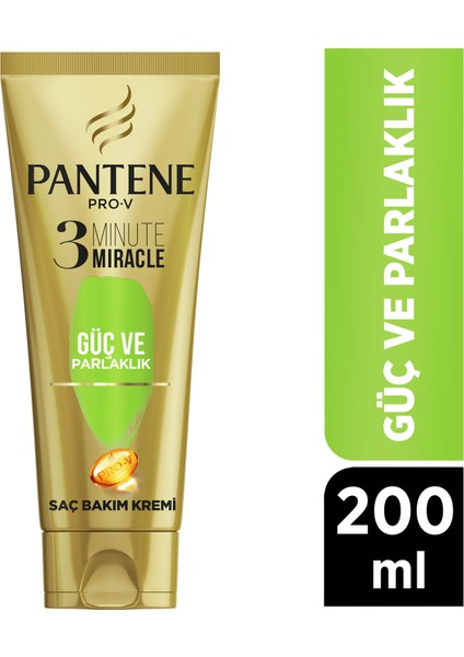 3 Minute Miracle 200 ml Güç ve Parlaklık Saç Bakım Kremi