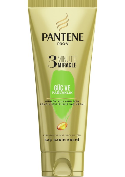 3 Minute Miracle 200 ml Güç ve Parlaklık Saç Bakım Kremi