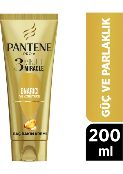 3 Minute Miracle 200 ml Onarıcı ve Koruyucu Bakım Saç Bakım Kremi