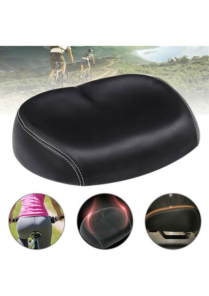 Büyük Geniş Burunsuz Bisiklet Selesi - Mavi / Siyah (Yurt Dışından) fırsatları