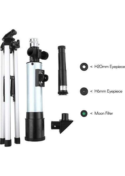 Yeni Başlayanlar Için Ayarlanabilir Tripodlu Astronomik