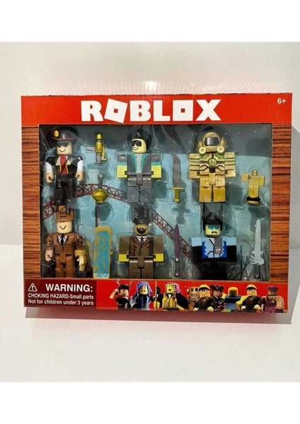 Roblox Oyuncak Figürleri Büyük Set Figür Set 6'lı