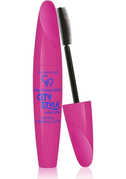 Siyah Maskara Mega Volume Length City Style Mascara