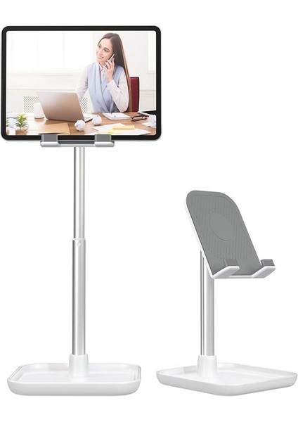 Telefon/tablet Tutucu Stand -Beyaz (Yurt Dışından)