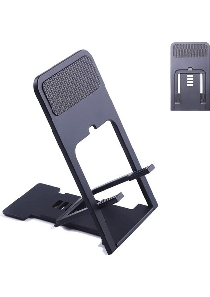 Ayarlanabilir Cep Telefon Tutucu Stand -Siyah (Yurt Dışından)