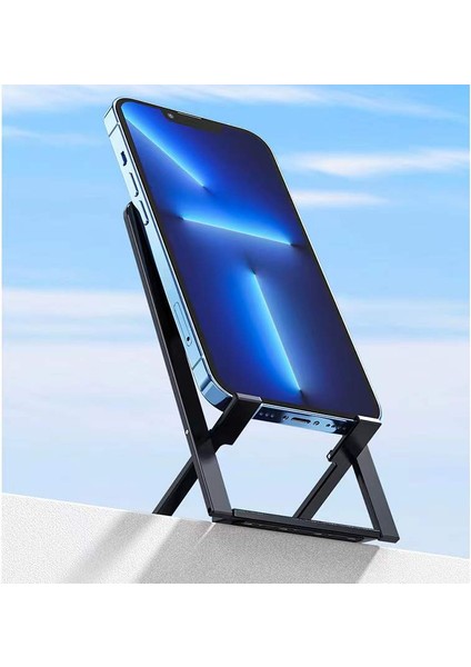 Ayarlanabilir Cep Telefon Tutucu Stand -Siyah (Yurt Dışından)