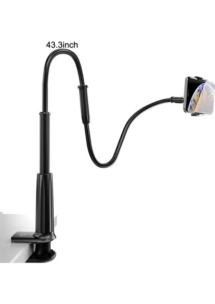 43.3 Inç Telefon Tutucu Stand -Siyah (Yurt Dışından)