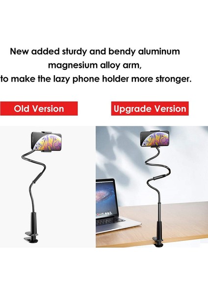 43.3 Inç Telefon Tutucu Stand -Siyah (Yurt Dışından) fiyatları