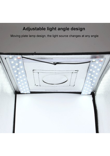 Puluz PU5040 Mini Katlanır Lightbox Fotoğraf Stüdyosu 40 cm fırsatları