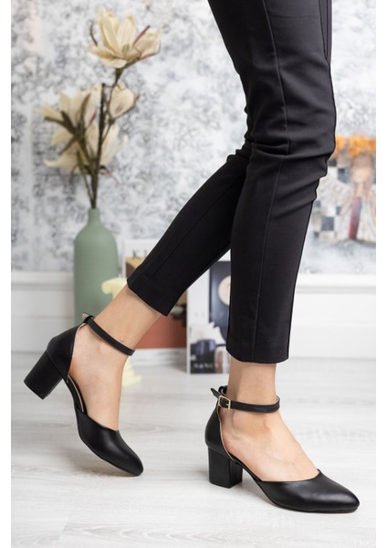 7 Punt Karnıyarık Siyah Cilt Stiletto modelleri