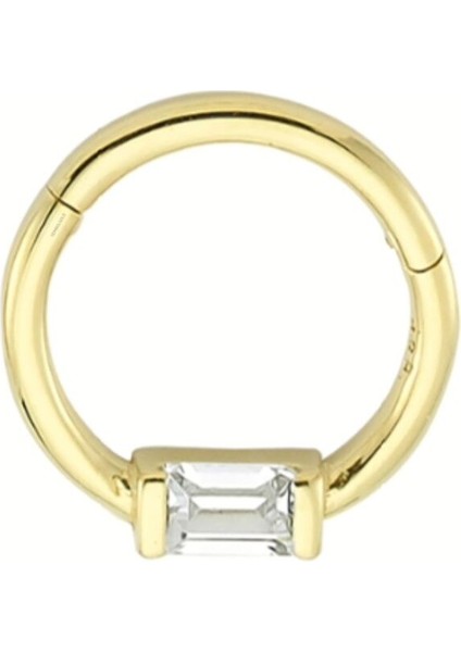 Altın Halka Piercing Baget Tektaş 14 Ayar fiyatları