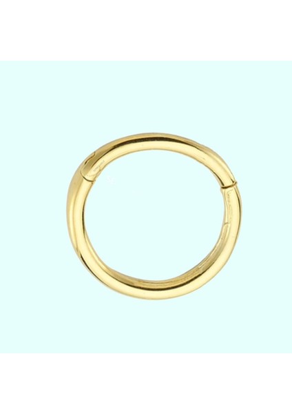 Altın Halka Piercing Sade 14 Ayar