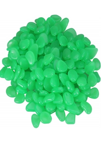 100 Adet Gece Karanlıkta Parlayan Dekoratif Fosforlu Çakıl Taşı fiyatları