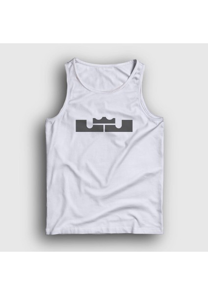 Unisex Beyaz Logo LeBron James Basketbol Atlet