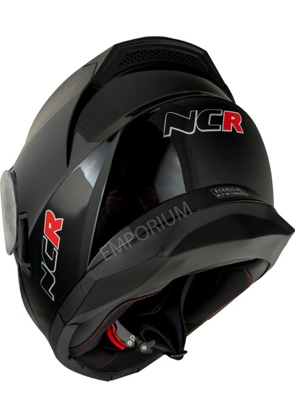 Icon Çene Açılır Parlak Siyah Kask fırsatları