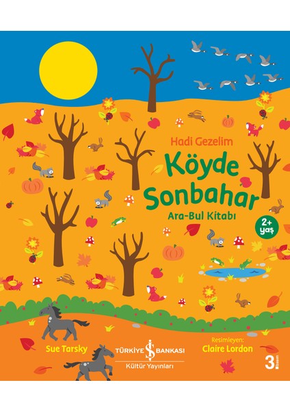 Hadi Gezelim Köyde Sonbahar Ara-Bul Kitabı - Sue Tarsky