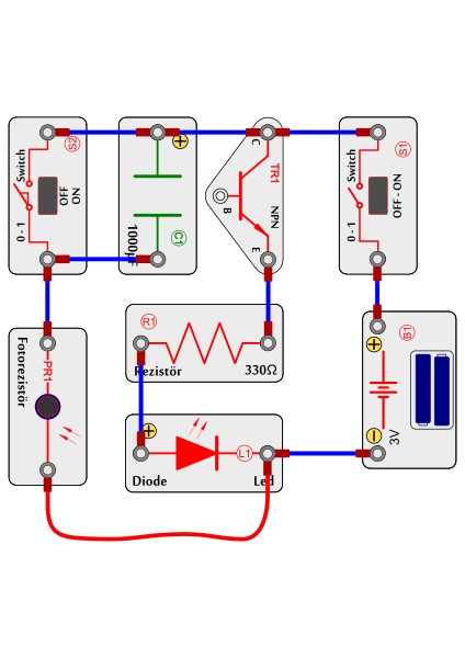 Blok Devreler Elektronik Devre BC-135 135 Proje