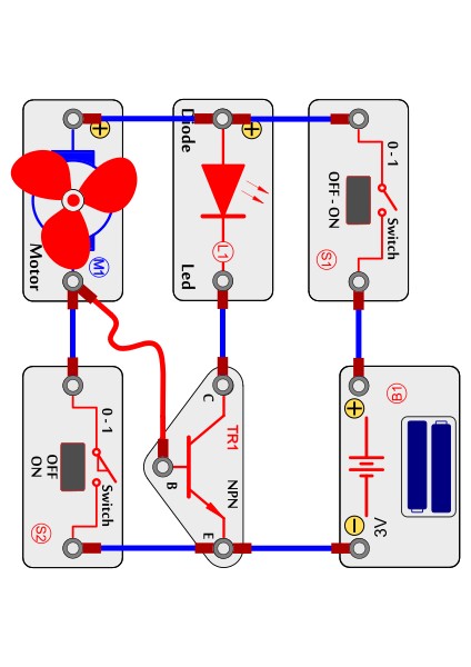 Blok Devreler Elektronik Devre BC-135 135 Proje