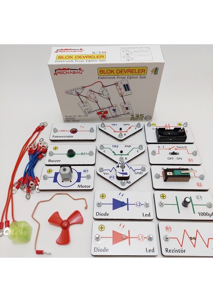 Blok Devreler Elektronik Devre BC-135 135 Proje