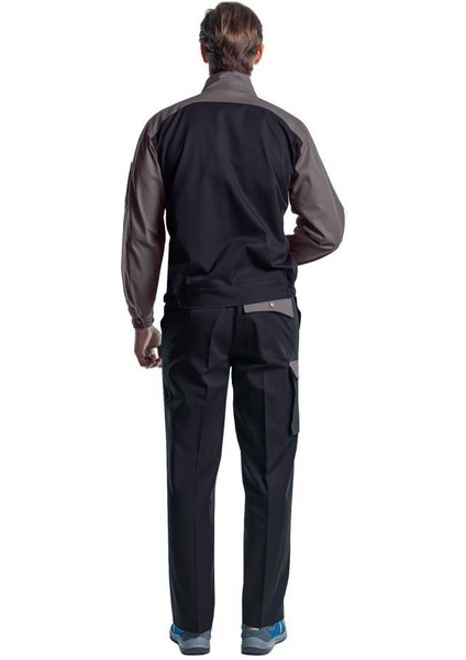 , Mont Takım, Lacivert-Gri -90E274- Iş Takımı-Iş Elbisesi