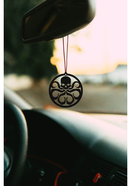 Araba Süsü Metal Ahtapot Dikiz Aynası Süsü Hediyelik