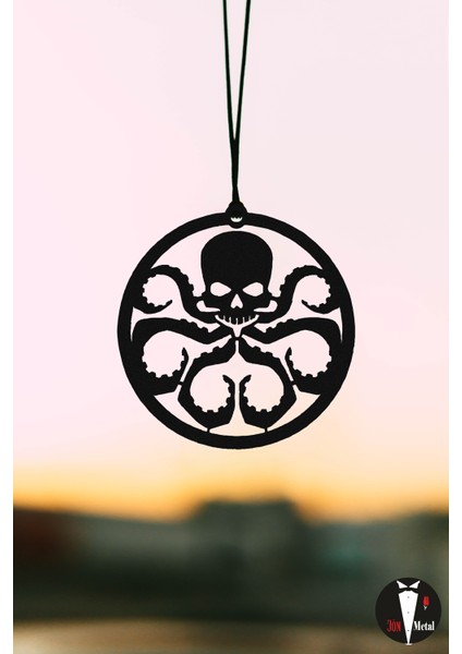 Araba Süsü Metal Ahtapot Dikiz Aynası Süsü Hediyelik modelleri