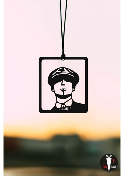 Araba Süsü Metal Peaky Blinders Thomas Shelby Dikiz Aynası Süsü Hediyelik modelleri