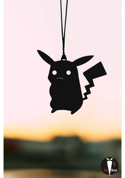Araba Süsü Metal Pikachu Dikiz Aynası Süsü Hediyelik modelleri