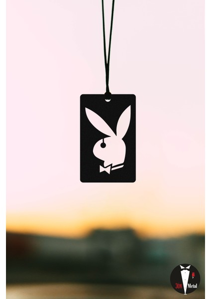 Araba Süsü Metal Playboy Tavşandikiz Aynası Süsü Hediyelik