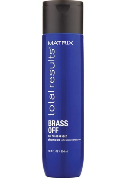 Total Result Brass Off Color Obsessed - Sarı Saçlar Için Yansıma Karşıtı Şampuan 300 ml