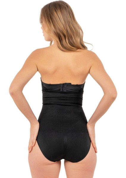 Korse Yüksek Bel Slip Korse Siyah modelleri