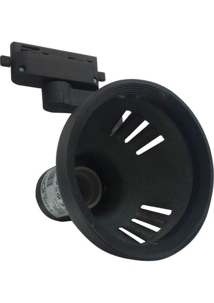 29-0102 PAR30 Ray Soketli Boş Kasa (Siyah)