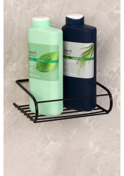 Paslanmaz Şampuanlık, Mini Sepet, Mutfak Rafı (pmssiyah) modelleri