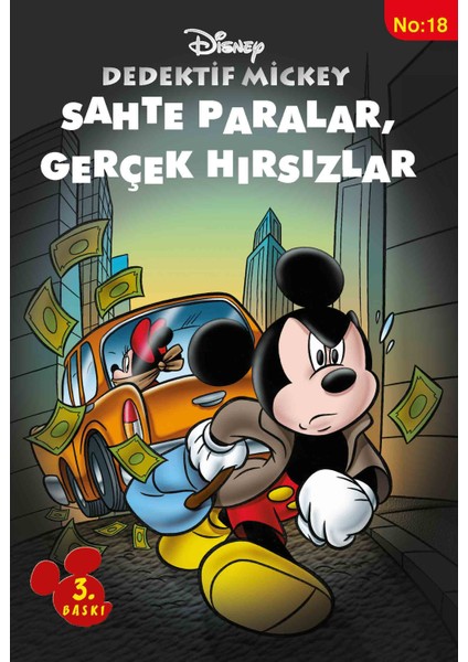 Disney Dedektif Mickey 18 Sahte Paralargerçek Hırsızlar-Philippe Gasc