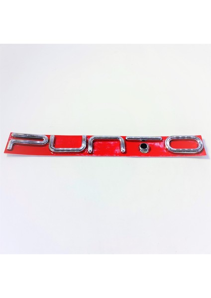 FIAT Punto Bagaj Yazısı Siyah Yeni Model 195mm-20mm