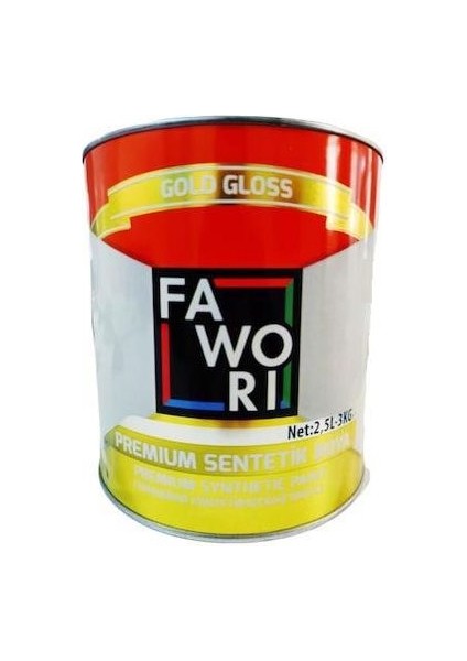 Filli Boya Fawori Sentetik Yağlı Boya 1kg Siyah