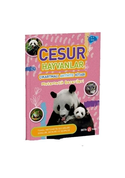 Cesur Hayvanlar - Çıkartmalı Aktivite Kitabı