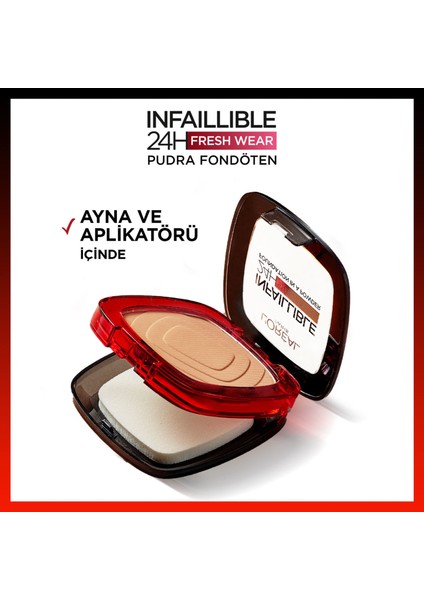 L'Oréal Paris Infaillible 24H Fresh Wear Pudra Fondöten 220 Sand