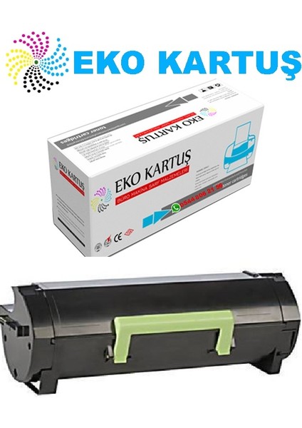 Lexmark MS317 Muadil Toner Yüksek Kalite