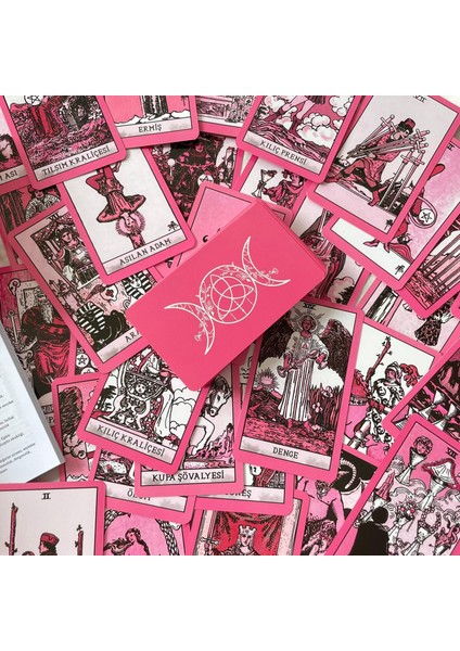 Planet Butik Regin Pink Rider Waite Tarot Destesi